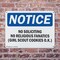 Signmission No Soliciting No Religious Fanatics Girl OSHA Notice Sign, Plastic, 10in W x 7in L, 2PK OS-2PACK-NS-P-710-L-14829 - alternate 7